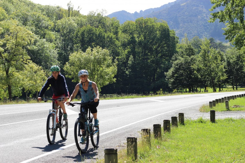Riding with friends. goRide