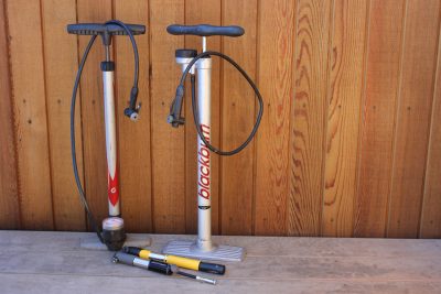 Range of bike pumps