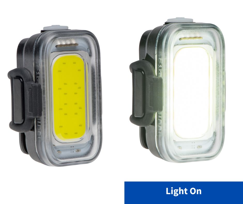 Bike lights for visibility