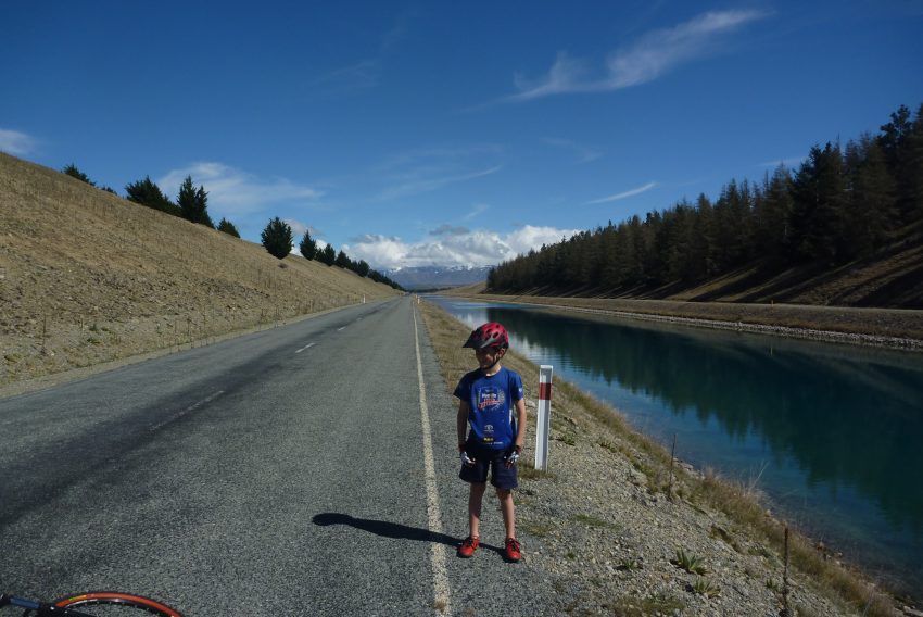 Tekapo Canals. Alps to Ocean. goRide