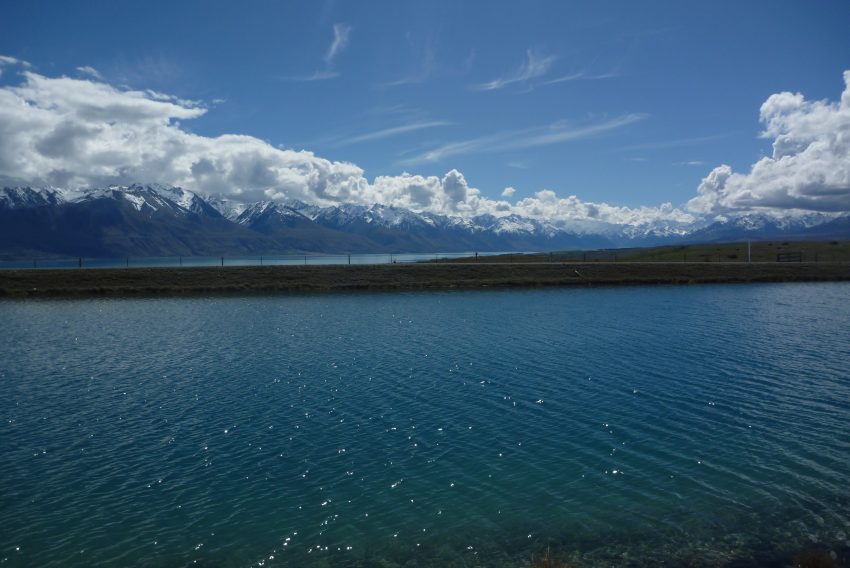 Views of Southern Alps. Alps to Ocean. goRide