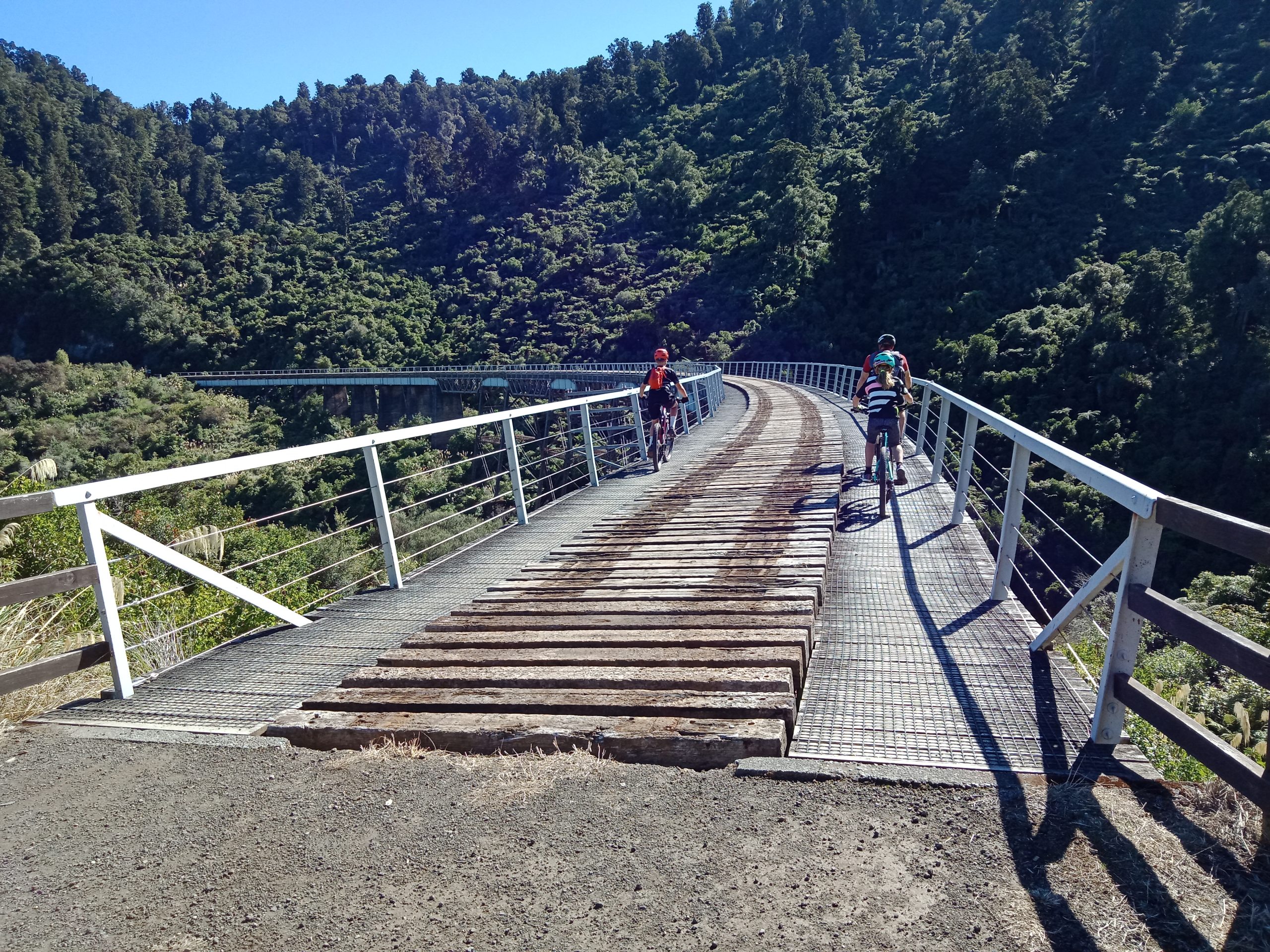 Biking The Old Coach Road with Kids