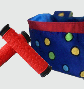 Handlebar Bag & Kids Grip Combo