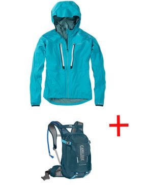 Waterproof Performance Jacket & Hydration Pack