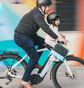Mid Mount Child Bike Seat for Electric Bikes