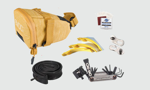 Good Riding Kit Endurance Riding Kit with seat bag page goRide yellow product • goRide ...