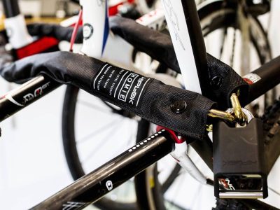 Traffic riding helmet & visibility light set combo