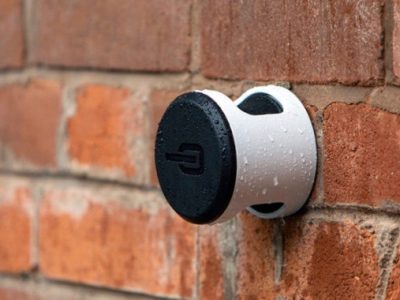 Traffic riding helmet & visibility light set combo