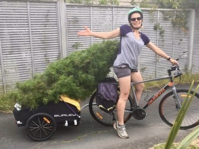 how to carry gear - town riding