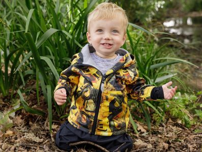 Kids waterproof hoodie