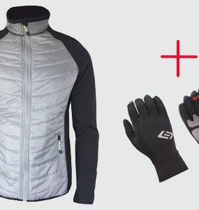 Thermal E-Bike Jacket & Glove Combo