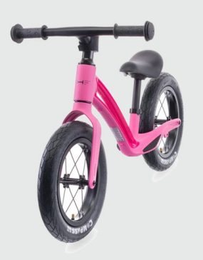 Pink-Hornit-Balance-Bike-front-view–goRide