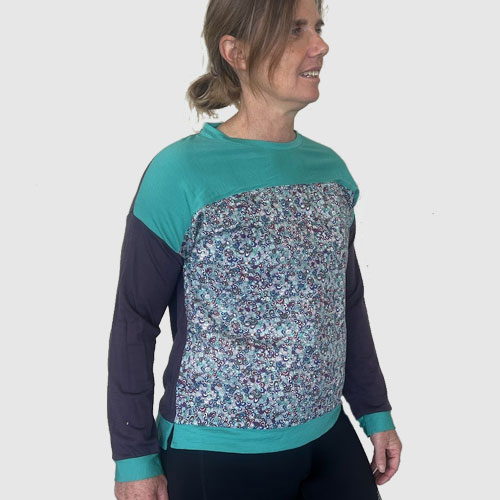 Move Tee - short sleeve mint merino