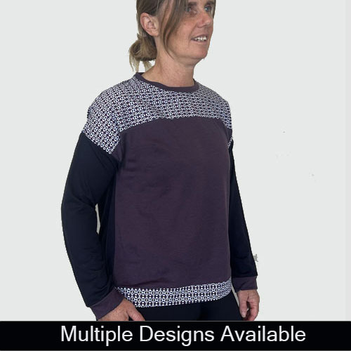 Move tee - short sleeve red merino