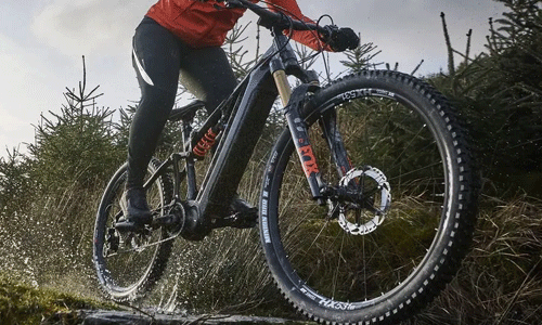 Long winter tights for biking