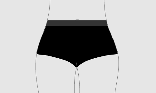 Womens High Waist Bike goUnder - Endurance Connection - Image 3